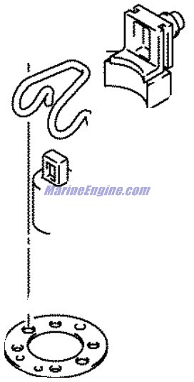 Evinrude Johnson OMC 5035080 - Dust Cover Kit