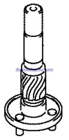 Evinrude Johnson OMC 5035083 - Pinion Shaft