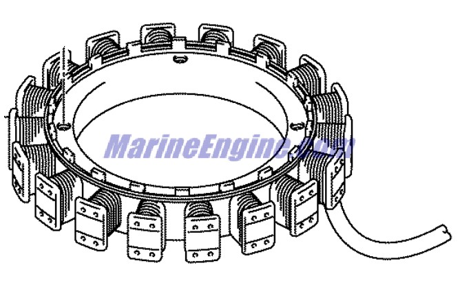 Evinrude Johnson OMC 5035089 - Ignition Coil