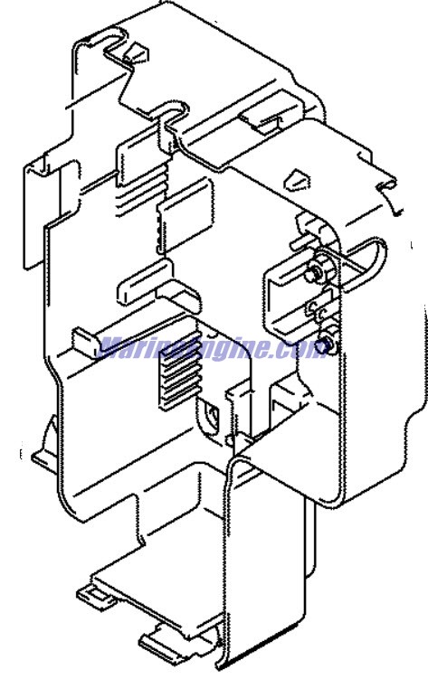 Evinrude Johnson OMC 5035093 - Electric Parts Holder