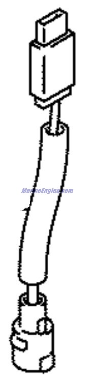 Evinrude Johnson OMC 5035108 - Wire, Lead