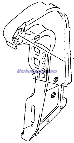 Evinrude Johnson OMC 5035117 - Bracket, Clamp - Port