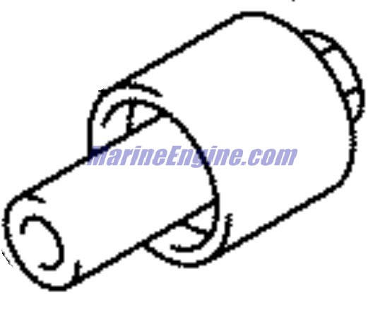 Evinrude Johnson OMC 5035143 - Upper Mount Comp