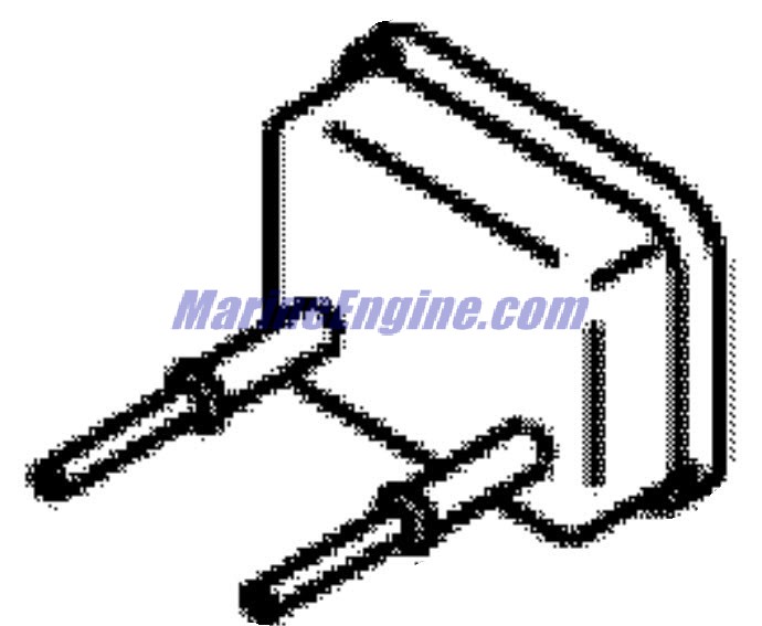 Evinrude Johnson OMC 5035145 - Mount, Lower