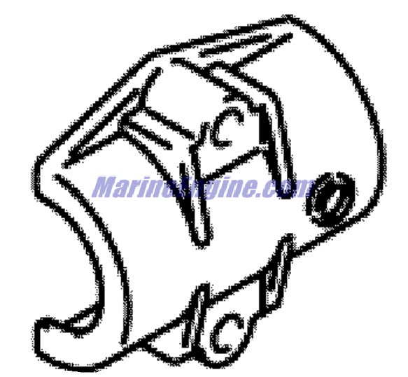 Evinrude Johnson OMC 5035148 - Lower Mount Cover