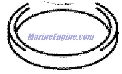 Evinrude Johnson OMC 5035157 - Drive Shaft Bearing Spacer