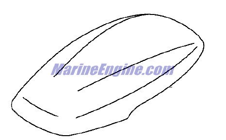 Evinrude Johnson OMC 5035175 - Tilt Handle