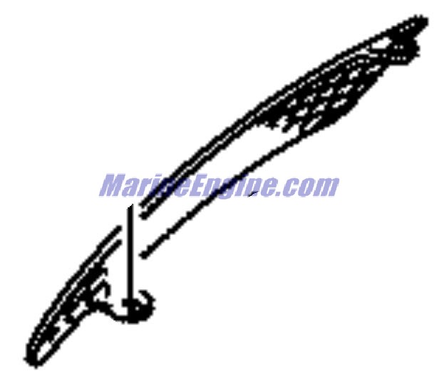 Evinrude Johnson OMC 5035177 - Air Intake Cover