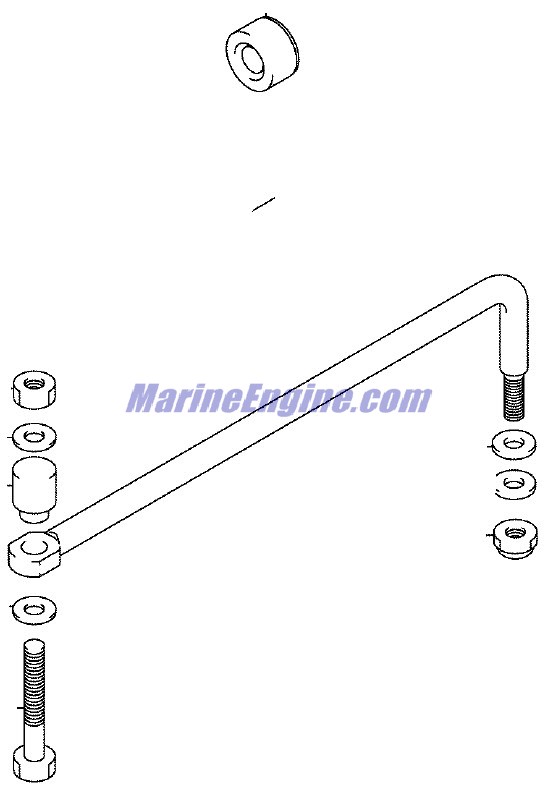 Evinrude Johnson OMC 5035206 - Link Set, Drag