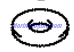Evinrude Johnson OMC 5035243 -  Throttle Lever Washer