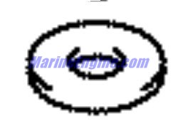Evinrude Johnson OMC 5035243 - Washer, 6.5X20X1.6