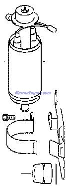 Evinrude Johnson OMC 5035394 - Pump Assembly