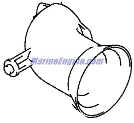 Evinrude Johnson OMC 5035512 - Funnel, Collector