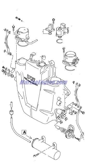 Evinrude Johnson OMC 5035514 - Collector Cover, Complete