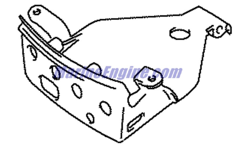 Evinrude Johnson OMC 5035564 - Instrument Panel Assembly, wh