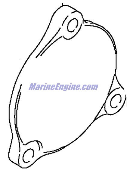 Evinrude Johnson OMC 5035575 - Oil Cap (White)
