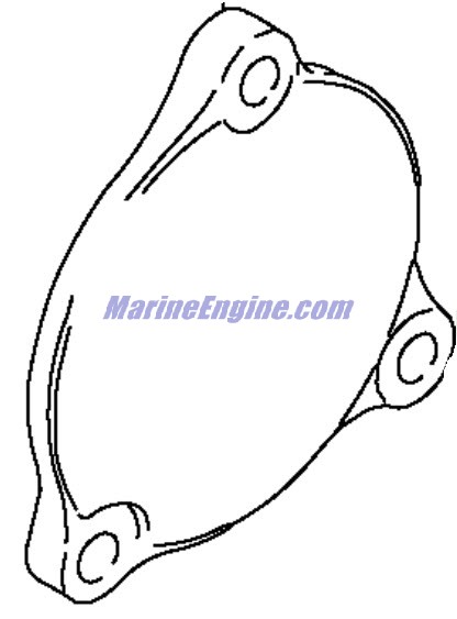 Evinrude Johnson OMC 5035576 - Oil Cap (Blue)