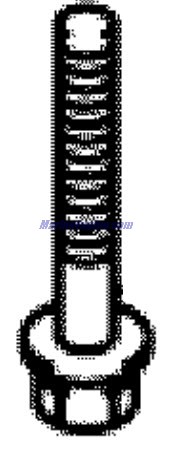 Evinrude Johnson OMC 5035663 - Bolt (12X70)