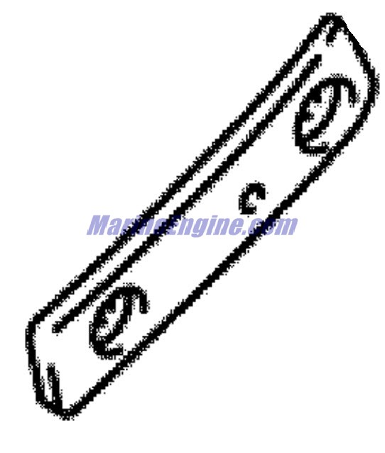 Evinrude Johnson OMC 5035709 - Bracket, Clamp - Stbd