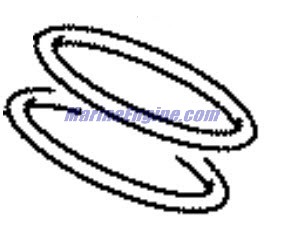 Evinrude Johnson OMC 5035718 - O-Ring Set Assembly