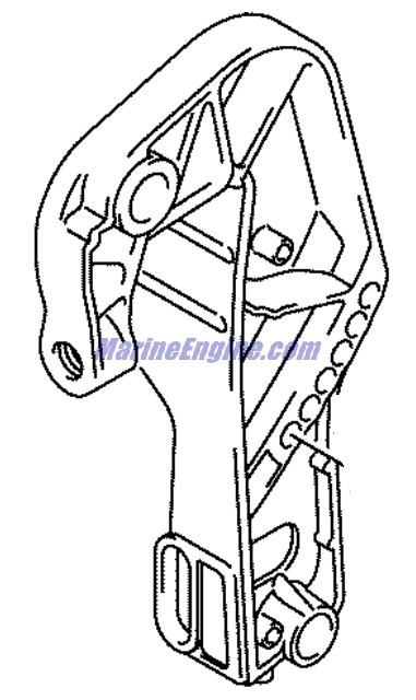 Evinrude Johnson OMC 5035784 - Bracket, Clamp