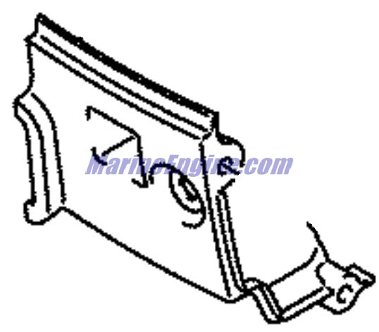 Evinrude Johnson OMC 5035787 - Front Panel