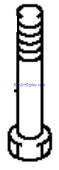 Evinrude Johnson OMC 5035791 - Oil Pan Bolt #1