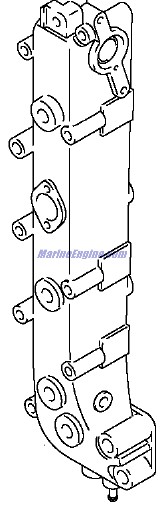 Evinrude Johnson OMC 5035798 - Exhaust Manifold