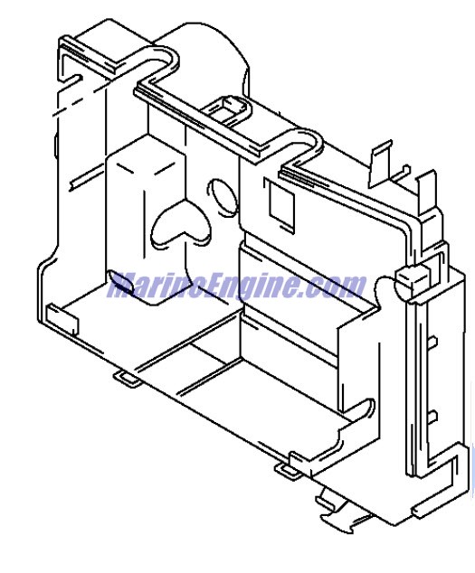 Evinrude Johnson OMC 5035801 - Electric Parts Holder