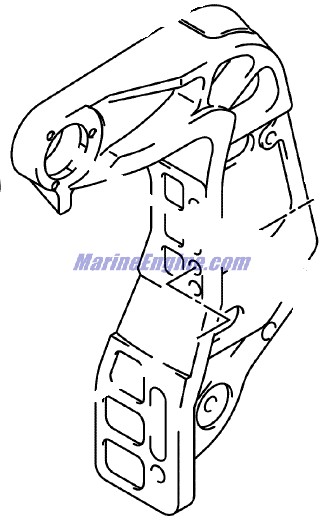 Evinrude Johnson OMC 5035803 - Stern Bracket