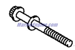 Evinrude Johnson OMC 5035937 - Bolt Comp, Crankcase