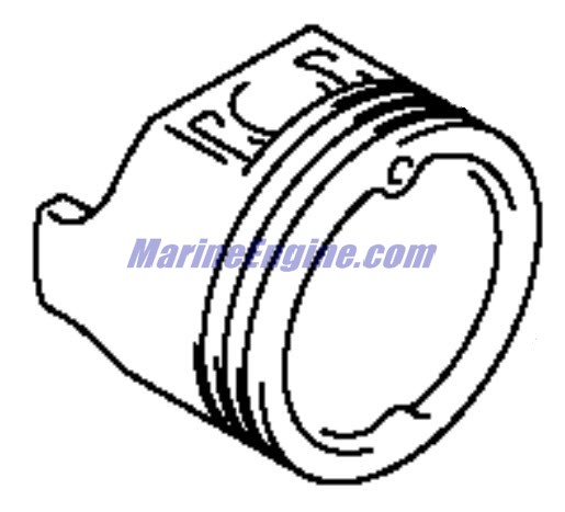 Evinrude Johnson OMC 5035947 - Piston