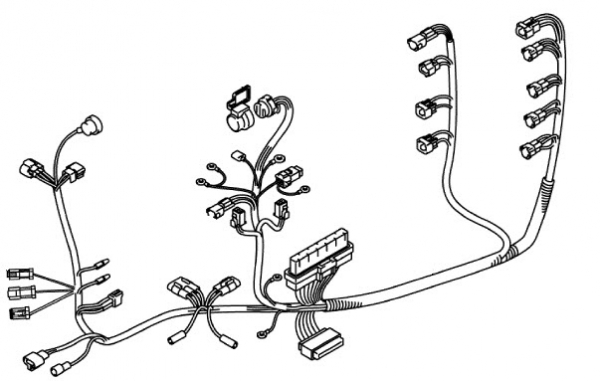 Evinrude Johnson OMC 5035960 - Wiring Harness Assembly