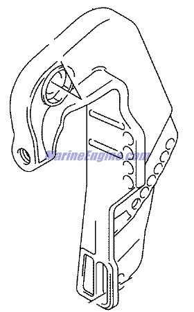Evinrude Johnson OMC 5035972 - Bracket, Clamp - Port