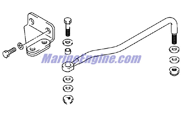 Evinrude Johnson OMC 5035973 - Link Set, Drag