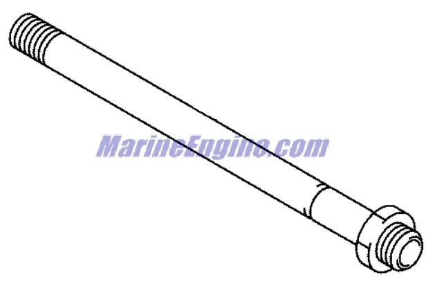 Evinrude Johnson OMC 5036055 - Shaft, Clamp Bracket