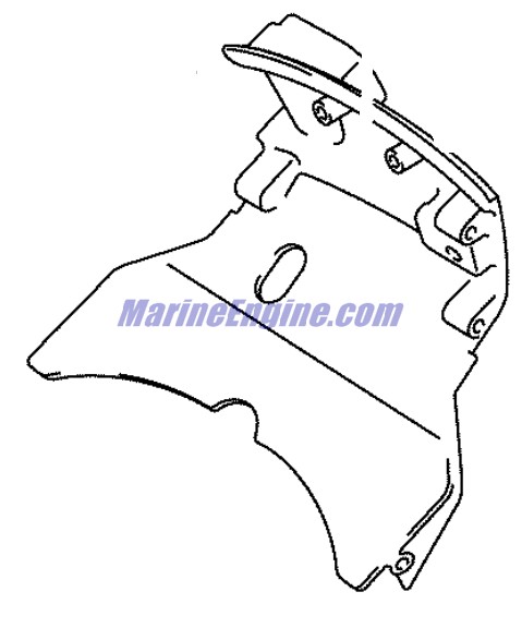 Evinrude Johnson OMC 5036060 - Front Panel