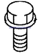 Evinrude Johnson OMC 5036061 - Flywheel Bolt