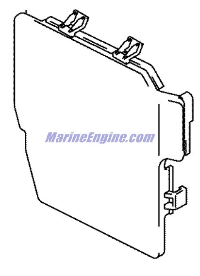 Evinrude Johnson OMC 5036077 - Cov, Electric Prts Hold