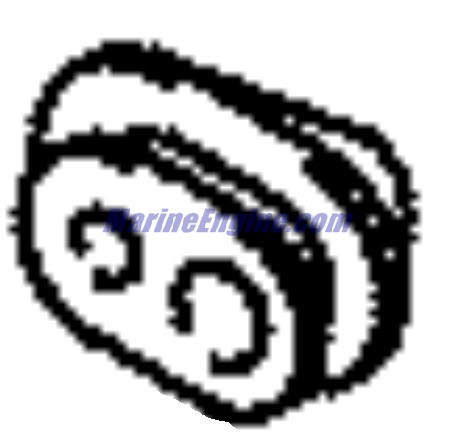 Evinrude Johnson OMC 5036080 - Grommet, Power Tilt & Trim Cable