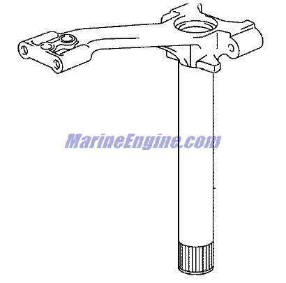 Evinrude Johnson OMC 5036082 - Steering Bracket (l)