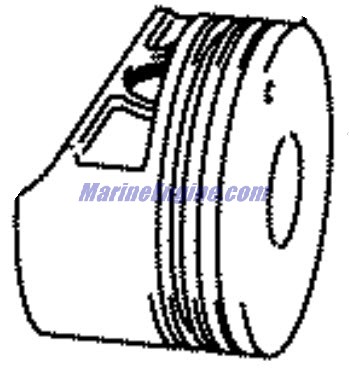 Evinrude Johnson OMC 5036119 - Piston