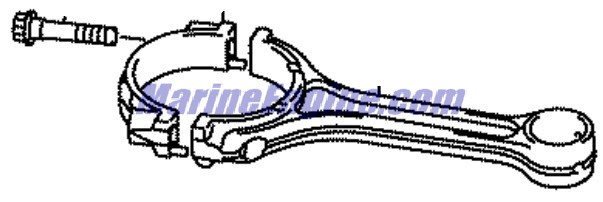 Evinrude Johnson OMC 5036120 - Connecting Rod Assembly