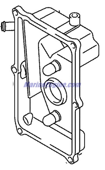 Evinrude Johnson OMC 5036171 - Cover Comp