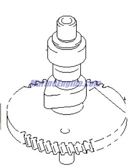 Evinrude Johnson OMC 5036180 - CamShaft
