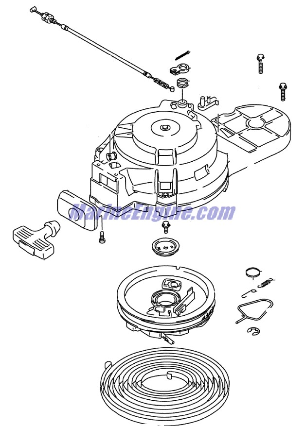 Evinrude Johnson OMC 5036227 - Starter Assembly