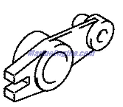 Evinrude Johnson OMC 5036234 - Throttle Control Lever
