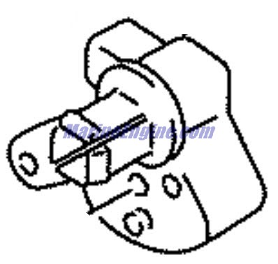Evinrude Johnson OMC 5036240 - Clutch Lever Notch