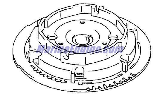 Evinrude Johnson OMC 5036256 - Flywheel Comp