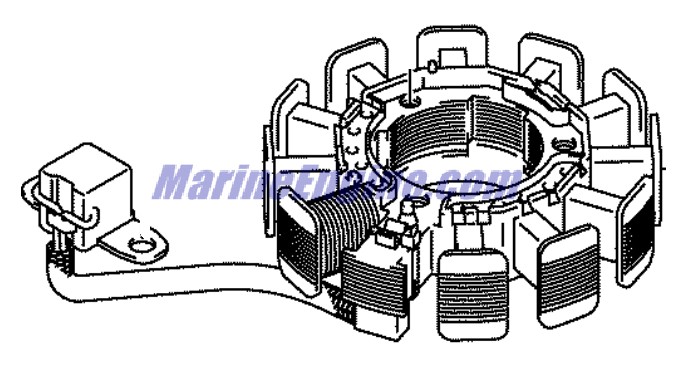 Evinrude Johnson OMC 5036258 - Ignition Coil